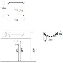 Elegance Semi Inset Basin